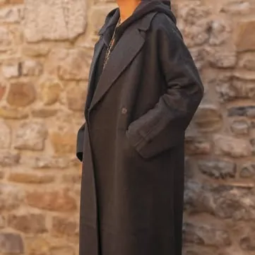YAYA. Gros coup de cœur. Manteau en laine oversize