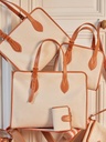 Grand sac cabas femme - Paul Marius - LeCabas L - Escapade - Toile Beige — vue 4