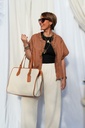 Grand sac cabas femme - Paul Marius - LeCabas L - Escapade - Toile Beige — vue 11