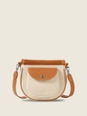 Petit sac bandoulière femme - Paul Marius - LeBobo - Escapade - Toile Beige — vue 8