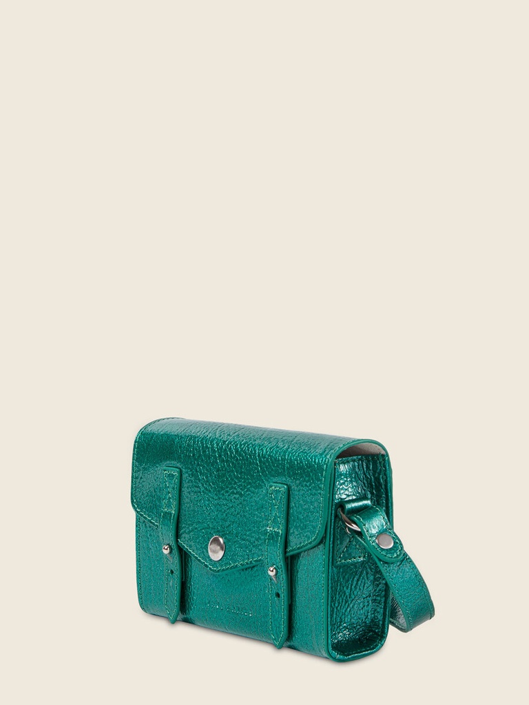 Sac à bandoulière en cuir - Paul Marius - Le mini Indispensable - Star Lagon — vue 3
