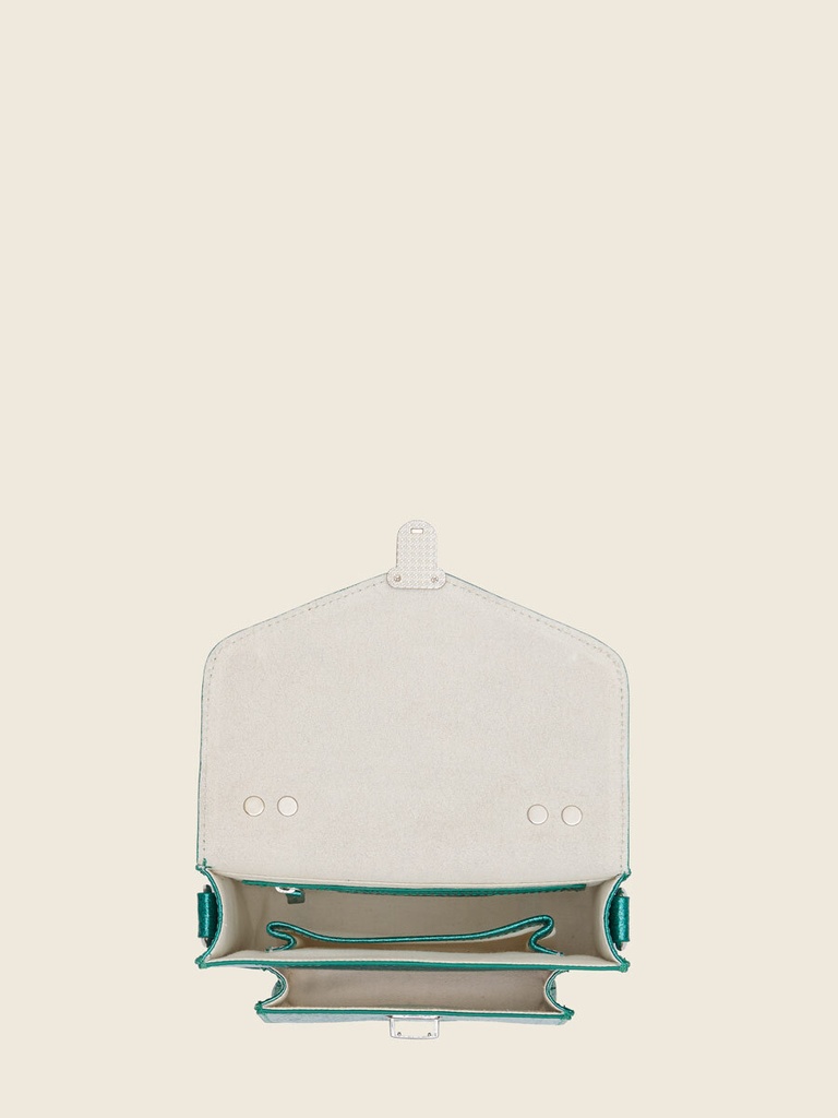 SAC À MAIN MINI EN CUIR - Paul Marius - Mademoiselle George XS - Star Lagon — vue 4