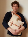 Sac femme - Paul Marius - Loulou XL - Escapade - Toile Beige — vue 6