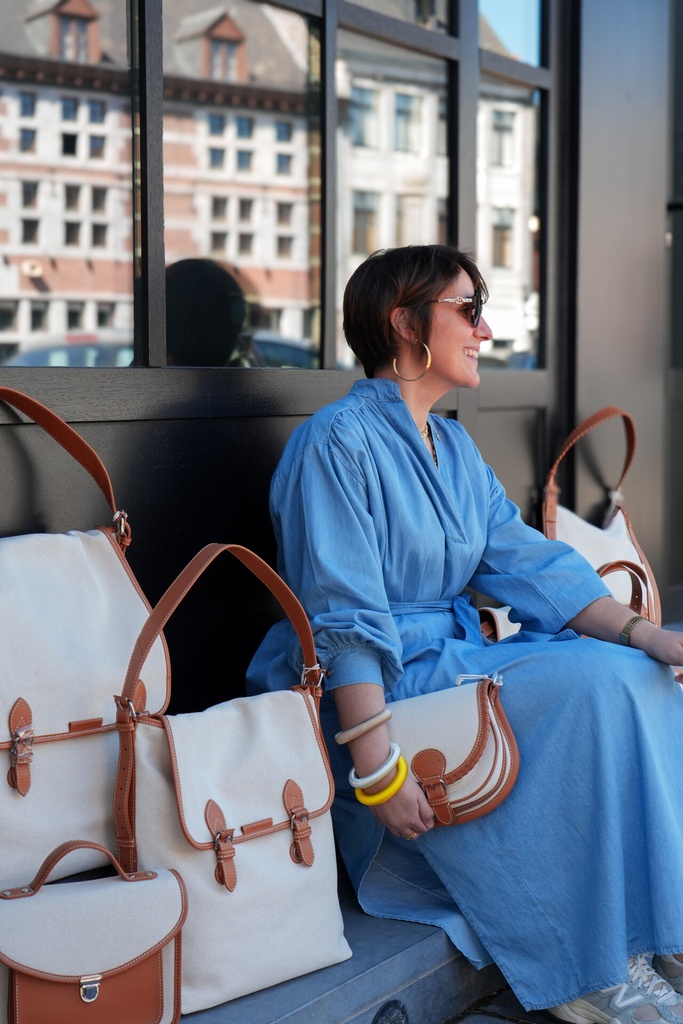 Sac femme - Paul Marius - Loulou L - Escapade - Toile Beige — vue 7