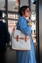 Sac femme - Paul Marius - Loulou L - Escapade - Toile Beige — vue 9