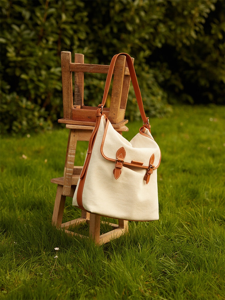 Sac femme - Paul Marius - Loulou L - Escapade - Toile Beige — vue 14