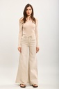 Jeans extra wide leg - Emilia - Beige — vue 8