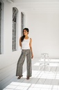 Jeans large - Coupe WIDE LEG - Léopard — vue 3