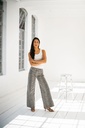 Jeans large - Coupe WIDE LEG - Léopard — vue 4