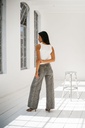 Jeans large - Coupe WIDE LEG - Léopard — vue 6