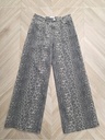 Jeans large - Coupe WIDE LEG - Léopard — vue 8