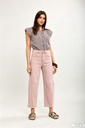 Jeans coupe ballon - rose — vue 2