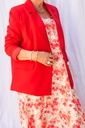 Blazer oversized  - Samantha - Rouge — vue 2