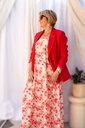 Blazer oversized  - Samantha - Rouge — vue 3
