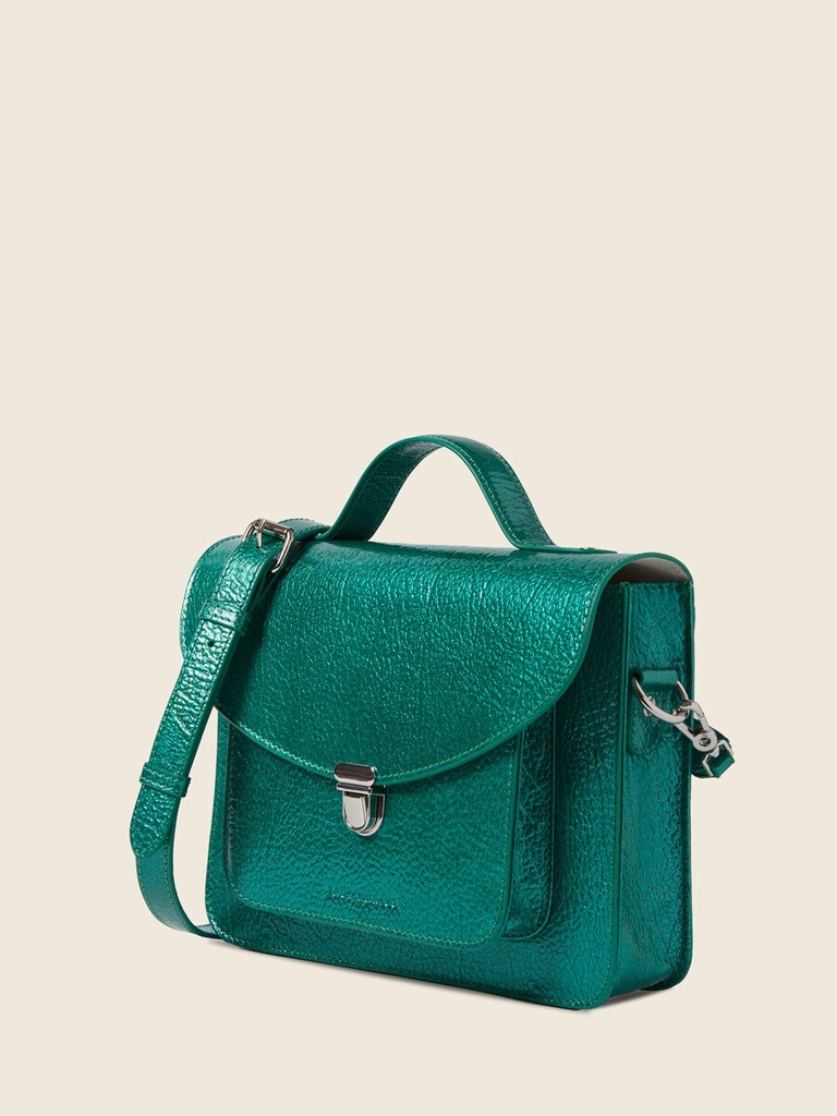 SAC À MAIN MINI EN CUIR - Paul Marius - Mademoiselle George - Star Lagon — vue 4