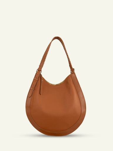 Sac cuir hobo xl noir femme - Paul Marius - LeHobo - Naturel