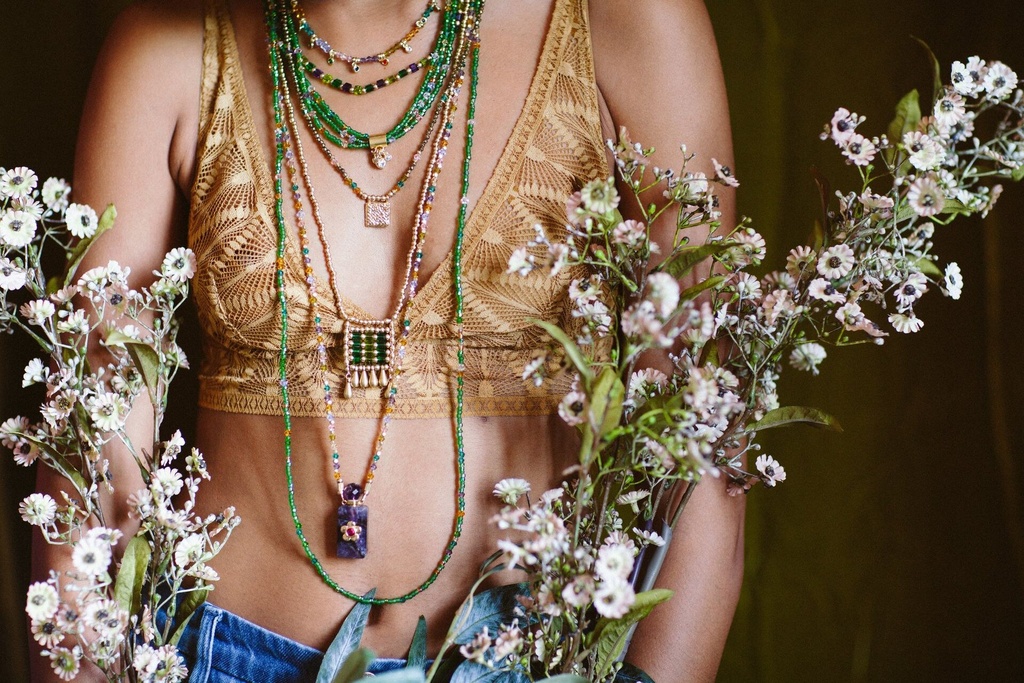 Collier - Kharmari - Mahal Strass