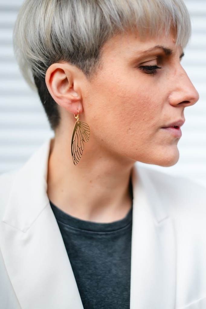 Boucles d'oreilles - By Sidonie - Dormeuses Charlotte — vue 2