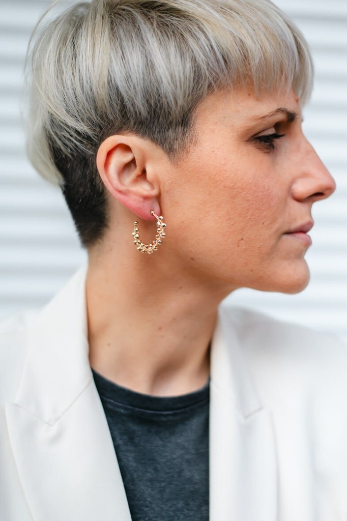 Boucles d'oreilles - By 164 - Zabou — vue 3