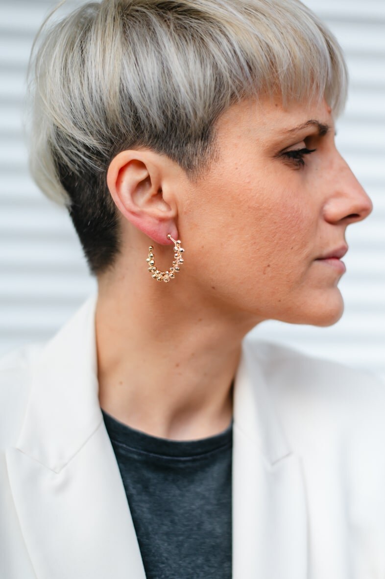 Boucles d'oreilles - By 164 - Zabou — vue 3