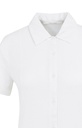 Chemise en jersey, manches courtes, coutures apparentes - YAYA - Pure White — vue 9