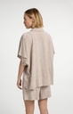 Chemise manches courtes à rayures - YAYA - Safari Brown Dessin — vue 5