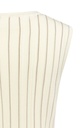 Gilet rayé sans manches, en maille à col V - YAYA - Pure White Dessin — vue 6