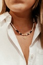 Collier - Plaqué Or - By 164 - Oeil Ivoire — vue 5