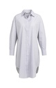 Robe chemise à rayures avec finition croisée - YAYA - Storm Cloud Grey Dessin — vue 2