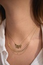 Collier - Plaqué Or - By 164 - Prune — vue 3