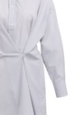 Robe chemise à rayures avec finition croisée - YAYA - Storm Cloud Grey Dessin — vue 13