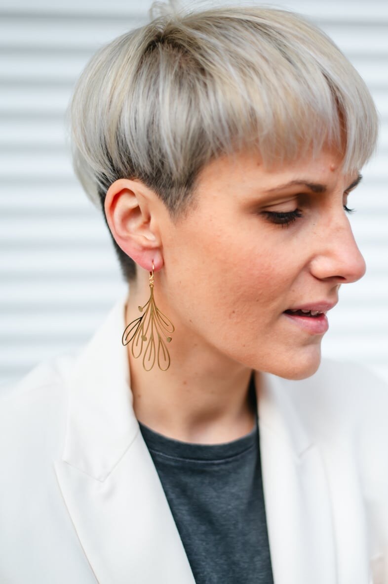 Boucles d'oreilles - By Sidonie - Diana — vue 3