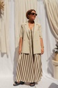 Blazer à manches courtes - Beige — vue 2