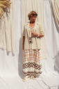 Blazer à manches courtes - Beige — vue 6