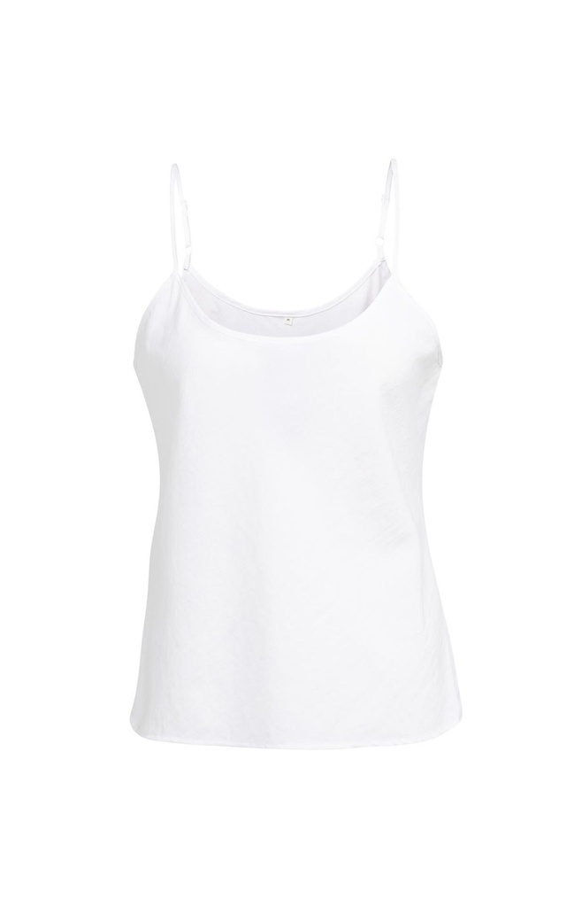 Chemise nouée avec haut sans manches assorti - YAYA - Pure White — vue 11