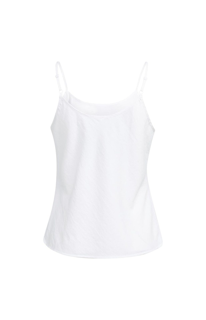 Chemise nouée avec haut sans manches assorti - YAYA - Pure White — vue 12