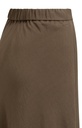 Jupe longue patineuse, élastique à la taille - YAYA - Slate Black Brown — vue 9