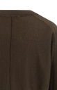 Pull col V, manches 3/4 et coutures apparentes - YAYA - Delicioso Brown Melange — vue 10