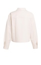 Chemisier en popeline à taille ajustable et manches longues - YAYA - Almond Peach Pink — vue 8