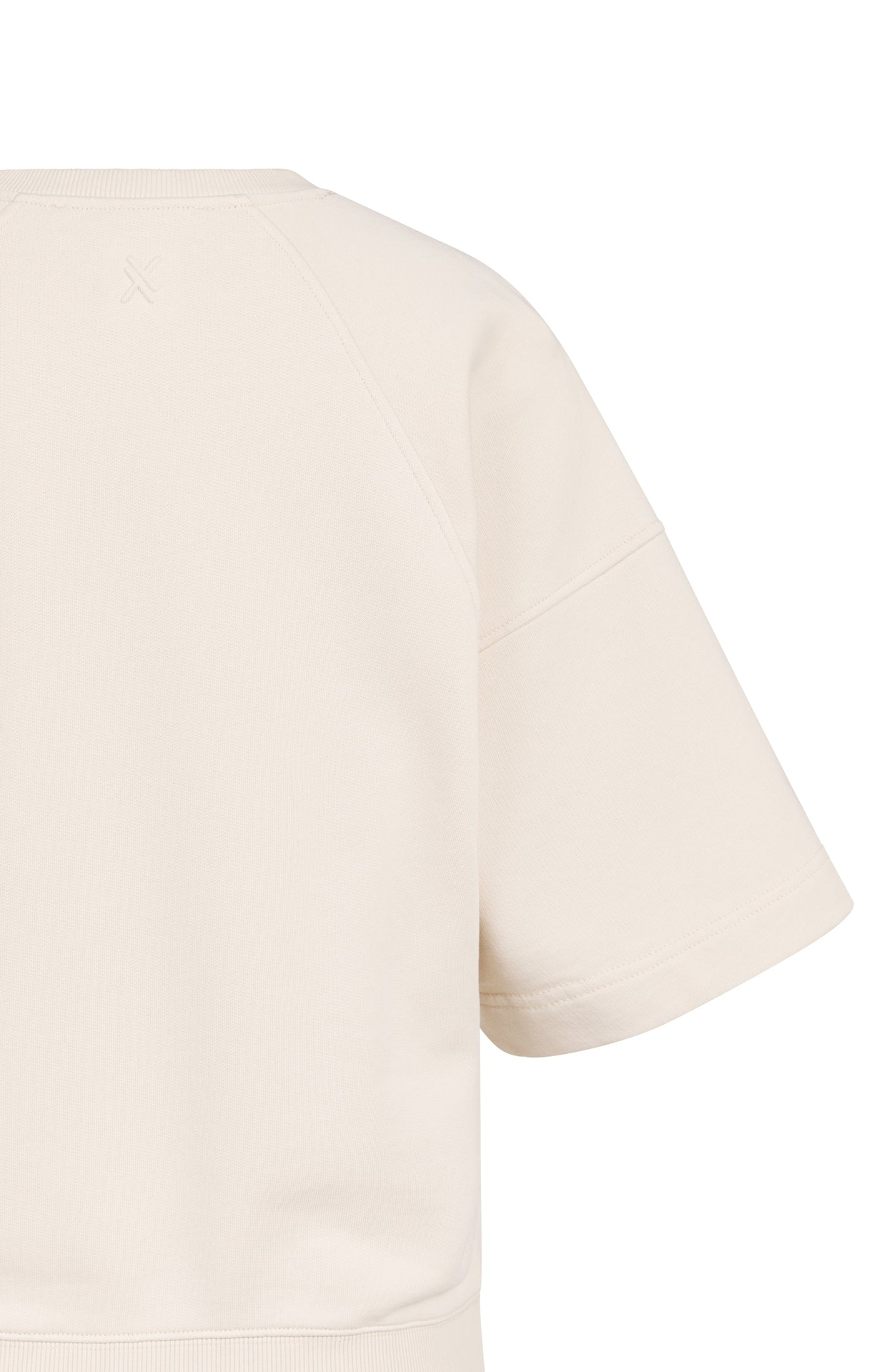 Sweat-shirt à manches raglan courtes - YAYA - Almond Peach Pink (7)