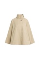 Veste trench à la coupe évasée et au col montant - YAYA - Olive Gray Green — vue 2