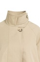 Veste trench à la coupe évasée et au col montant - YAYA - Olive Gray Green (16)