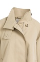 Veste trench à la coupe évasée et au col montant - YAYA - Olive Gray Green — vue 19