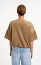 Veste oversize en suédine avec manches courtes - YAYA - Otter Brown — vue 7