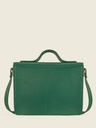 SAC À MAIN CUIR VERT FEMME Paul Marius Mademoiselle George Azur - Vert Impérial — vue 3