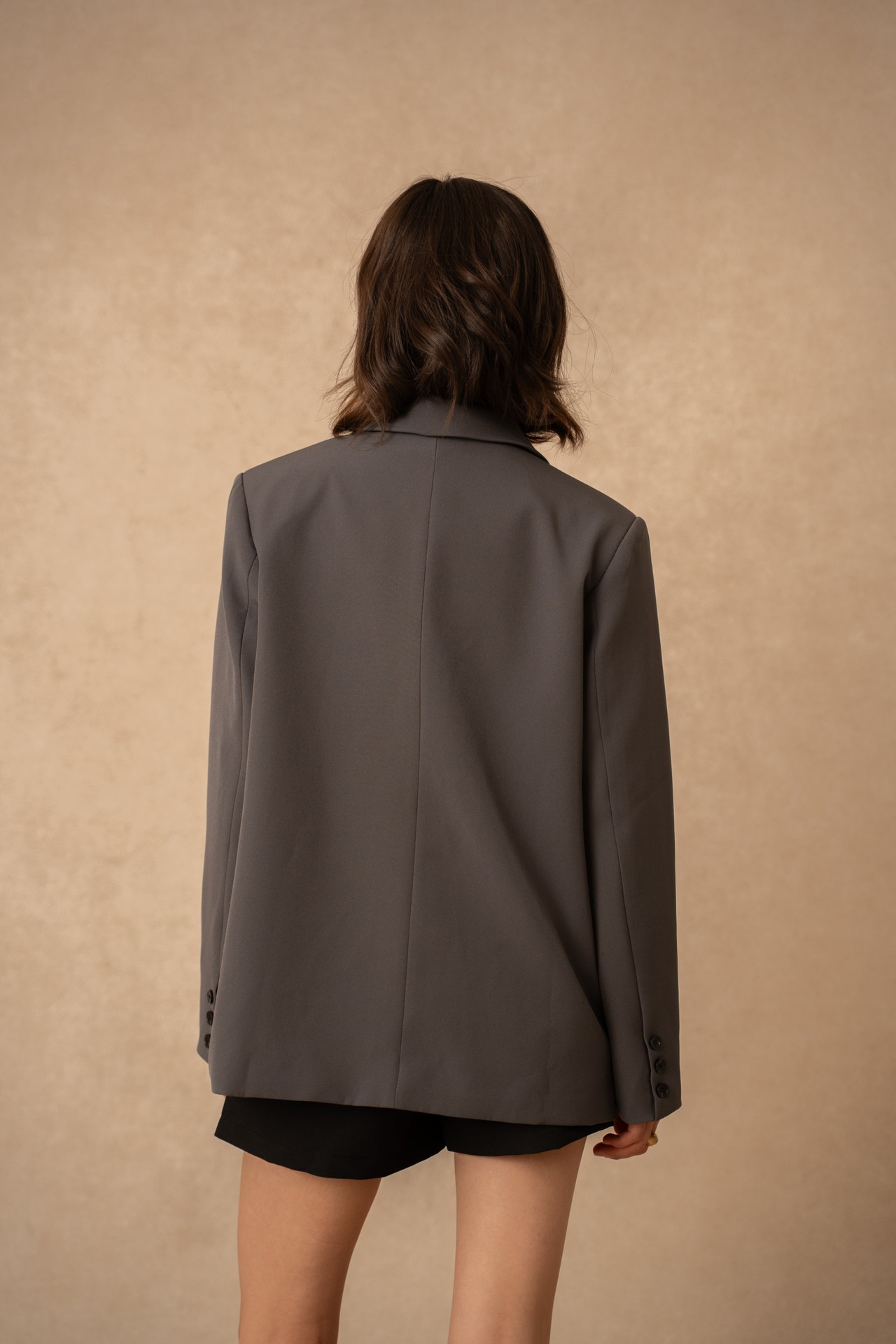 Blazer sam oversize - Gris (vue 6)