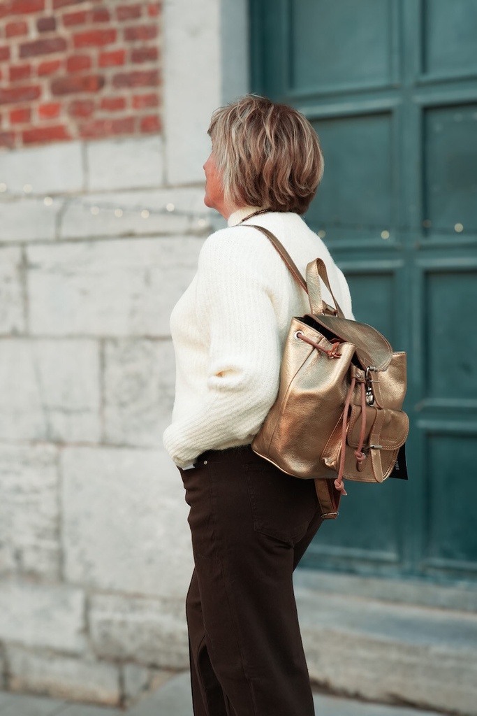 Sac - Paul Marius - Le baroudeur - Bronze — vue 4