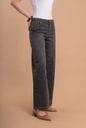 Wide leg en coton - Gris (7)