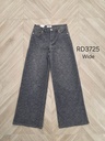 Wide leg en coton - Gris (10)