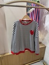 Sweat-shirt en coton - Blue marine (2)